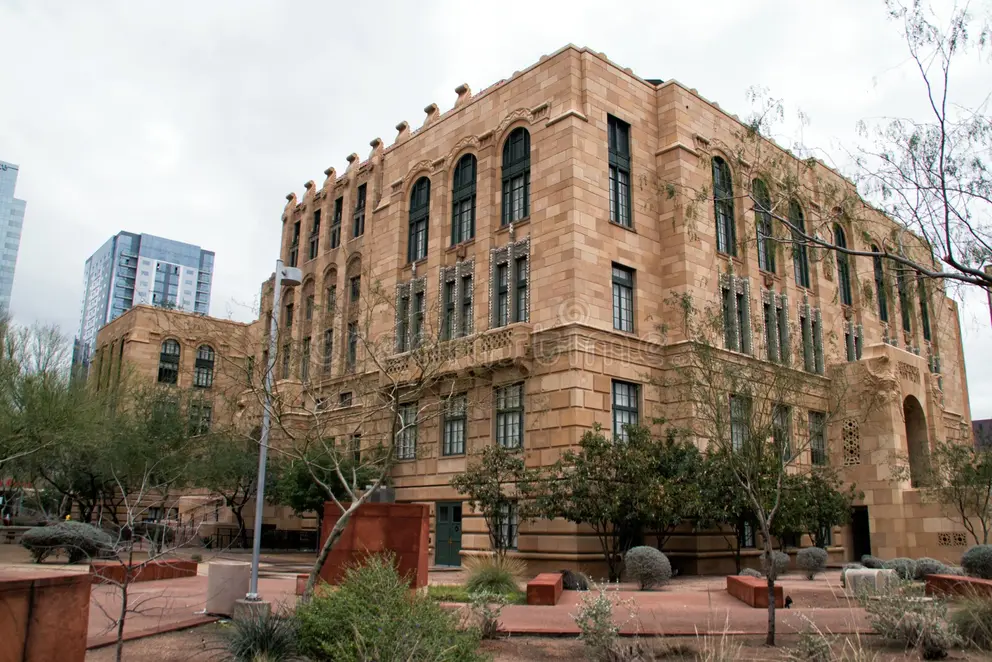 Historic Maricopa County Courthouse in Downtown Phoenix, Arizona
